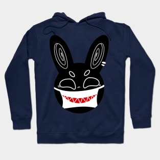 laughing bunny Hoodie